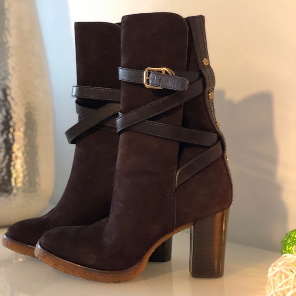 Tory Burch Shoes - Brand New Tory Burch Brown Suede Boots